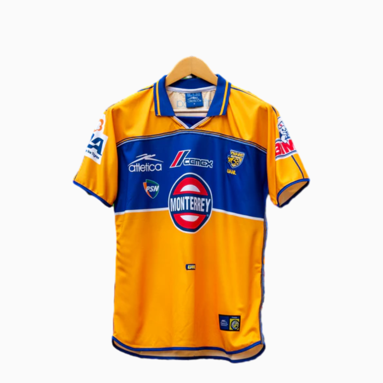 TKH-turbokithub-Retro Tigres UANL 2000-01 Home Jersey
