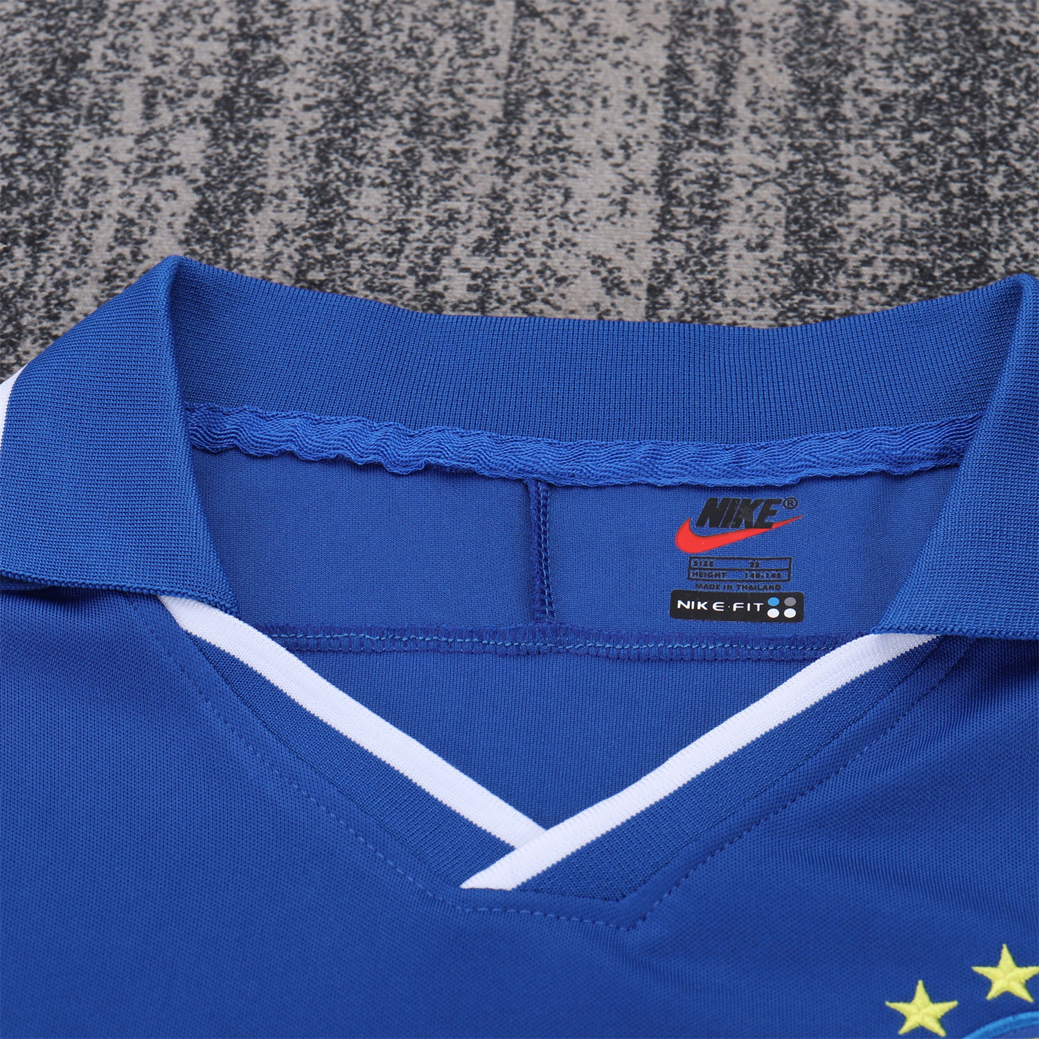 TKH-turbokithub-Retro Brazil 1997 Away Kids Kit