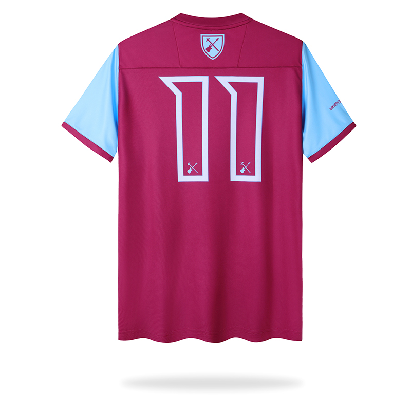 TKH-turbokithub-Iron Maiden x West Ham Home Special Edition Jersey - with 11 print