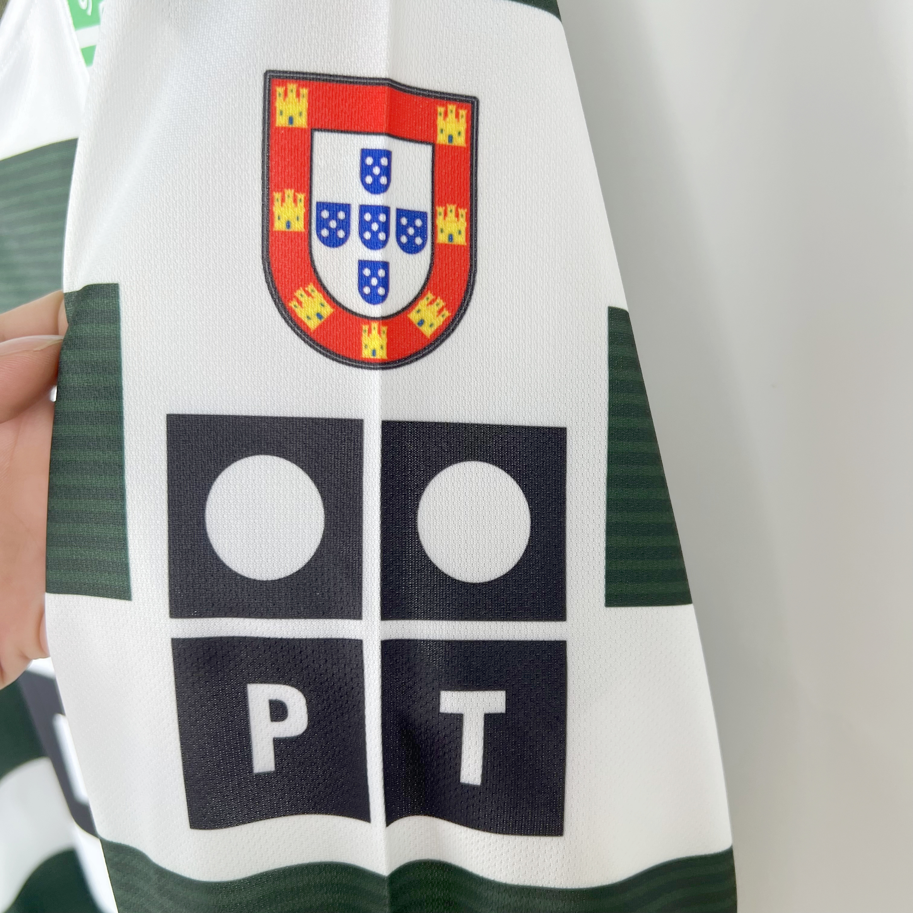 TKH-turbokithub-Retro Sporting CP 03-04 Home Stadium Long Sleeve Jersey