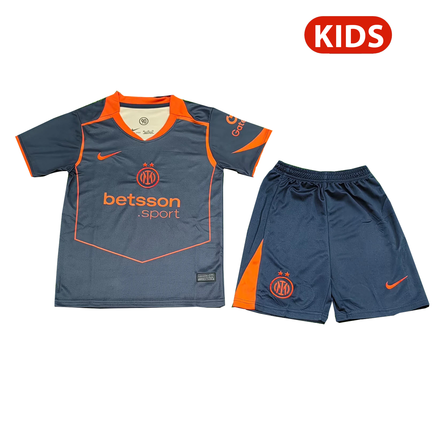 TKH-turbokithub-Inter Milan 25-26 Third Kids Kit