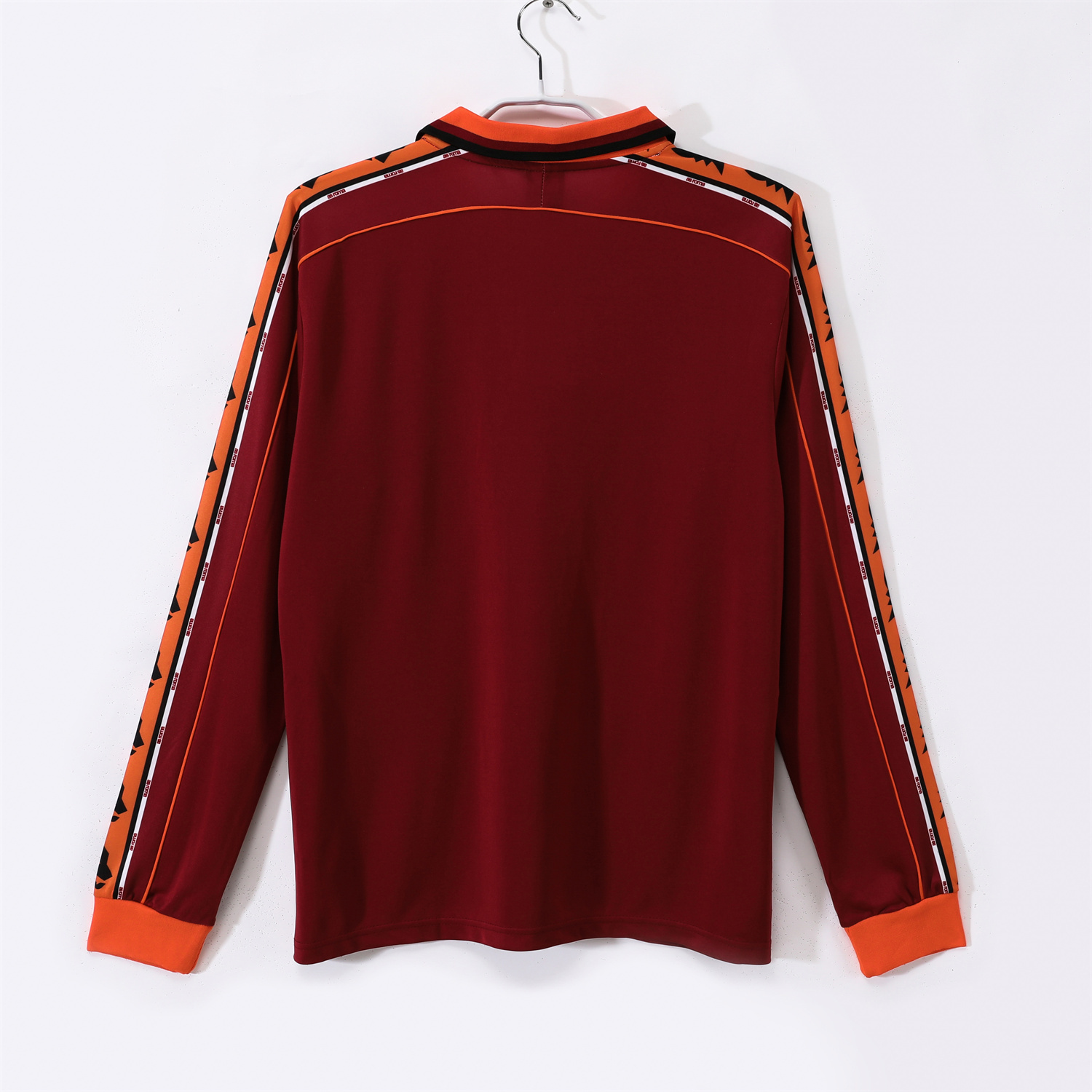TKH-turbokithub-Retro Roma 1998-99 Home Long Sleeves Jersey