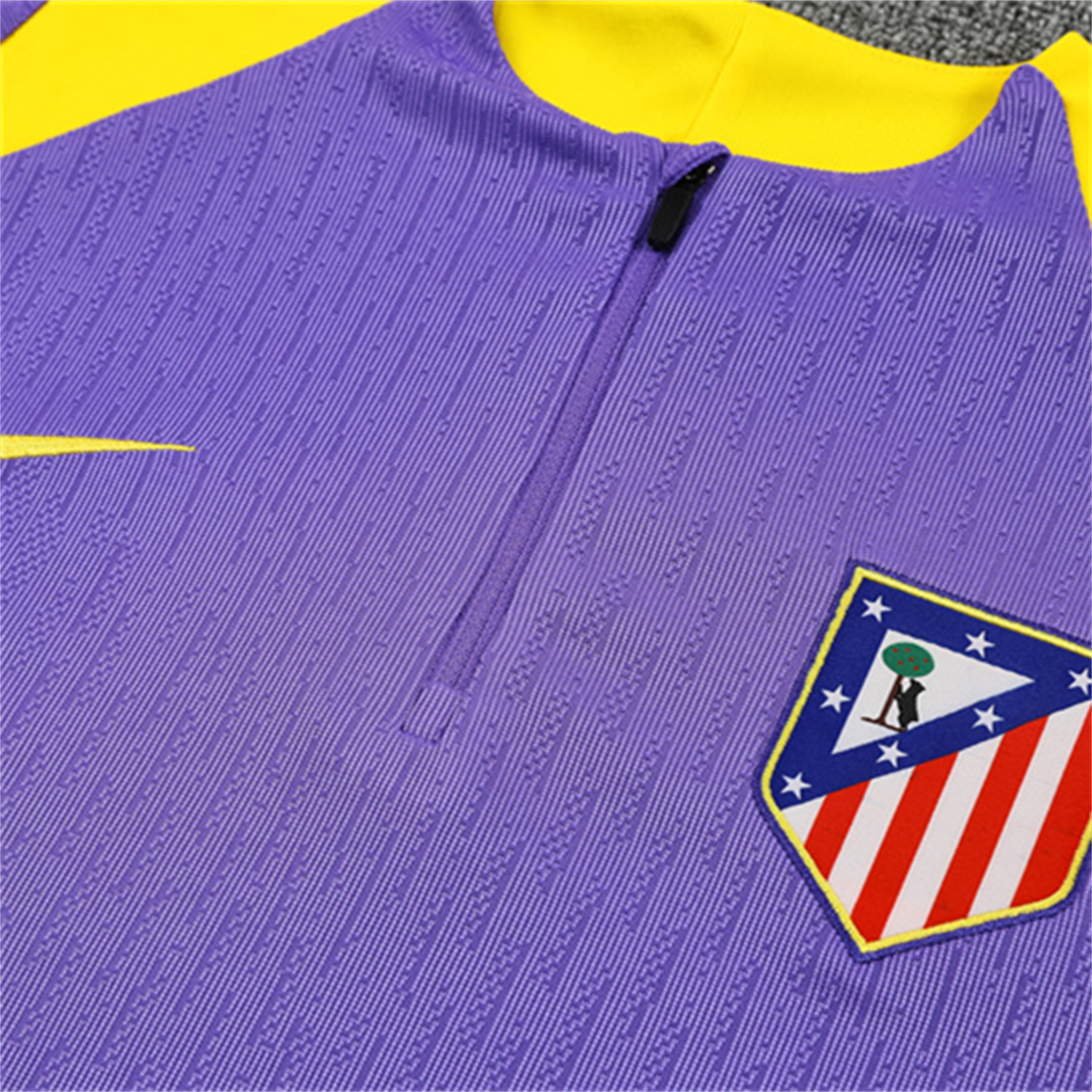 TKH-turbokithub-Atletico Madrid 25-26 Long Sleeves Training Set - Purple Top & Purple Pants