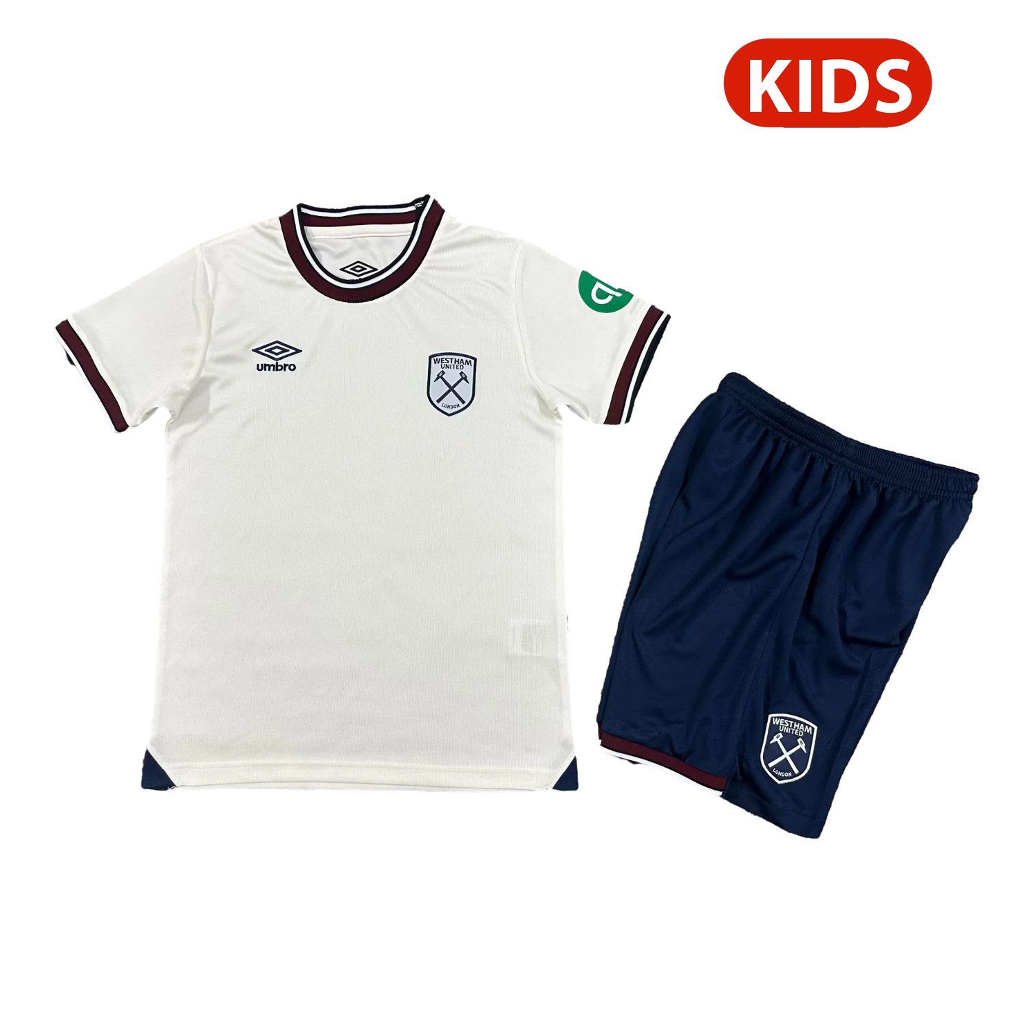 TKH-turbokithub-West Ham United 25-26 Away Kids Kit