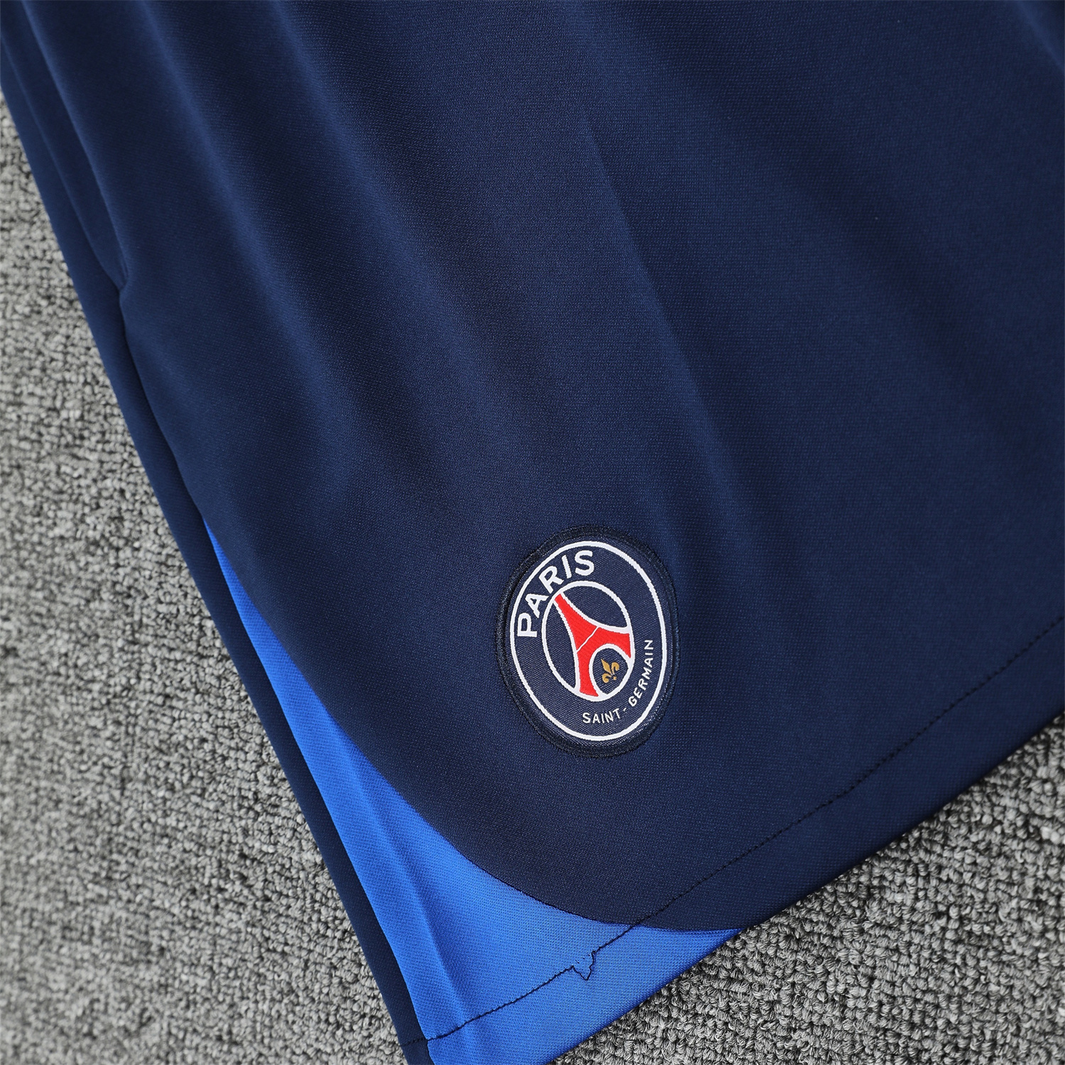 TKH-turbokithub-Paris Saint-Germain PSG 25-26 Short-Sleeve Training Set - Red Top & Deep Blue Shorts