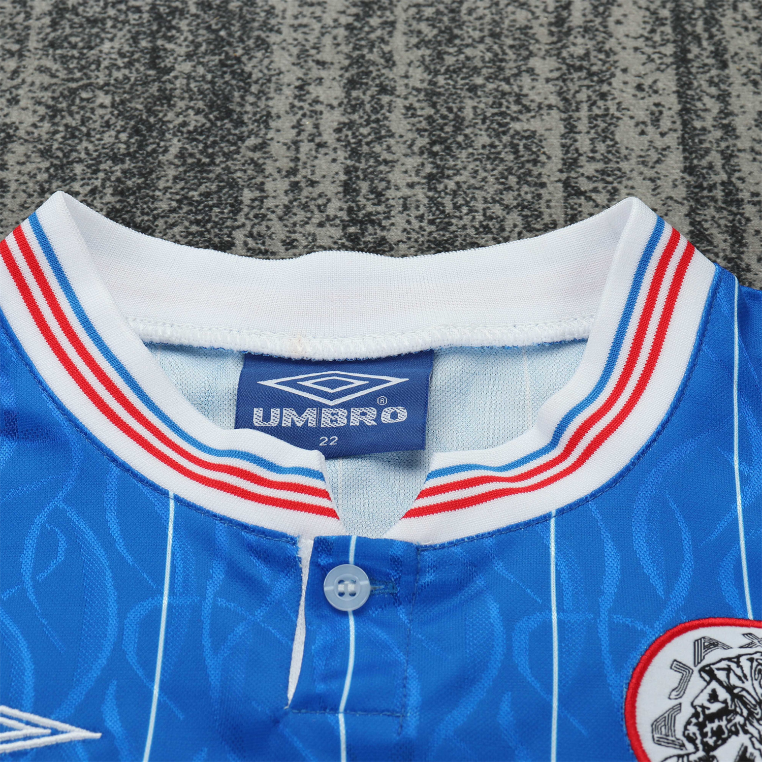 TKH-turbokithub-Retro Ajax 1989-90 Away Kids Kit
