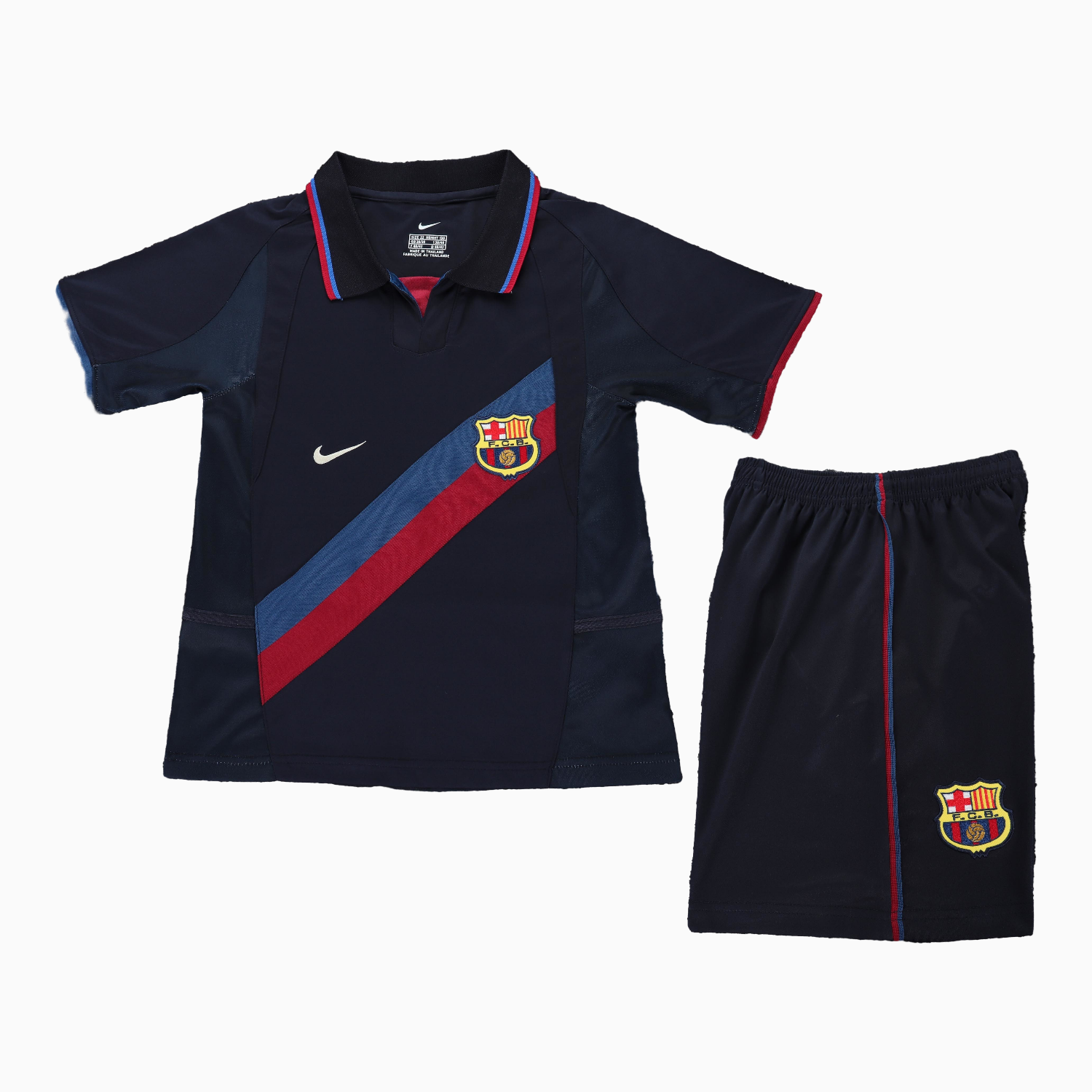 TKH-turbokithub-Retro Barcelona 2002-03 Third Kids Kit