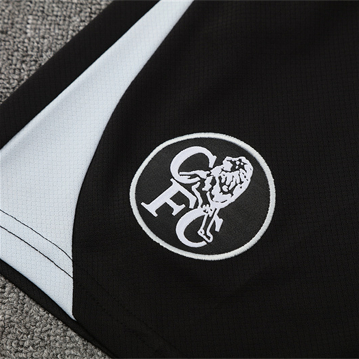 TKH-turbokithub-C.H.E.L.S.E.A 25-26 Kids Short-Sleeve Training Set - Blue Top & Black Shorts