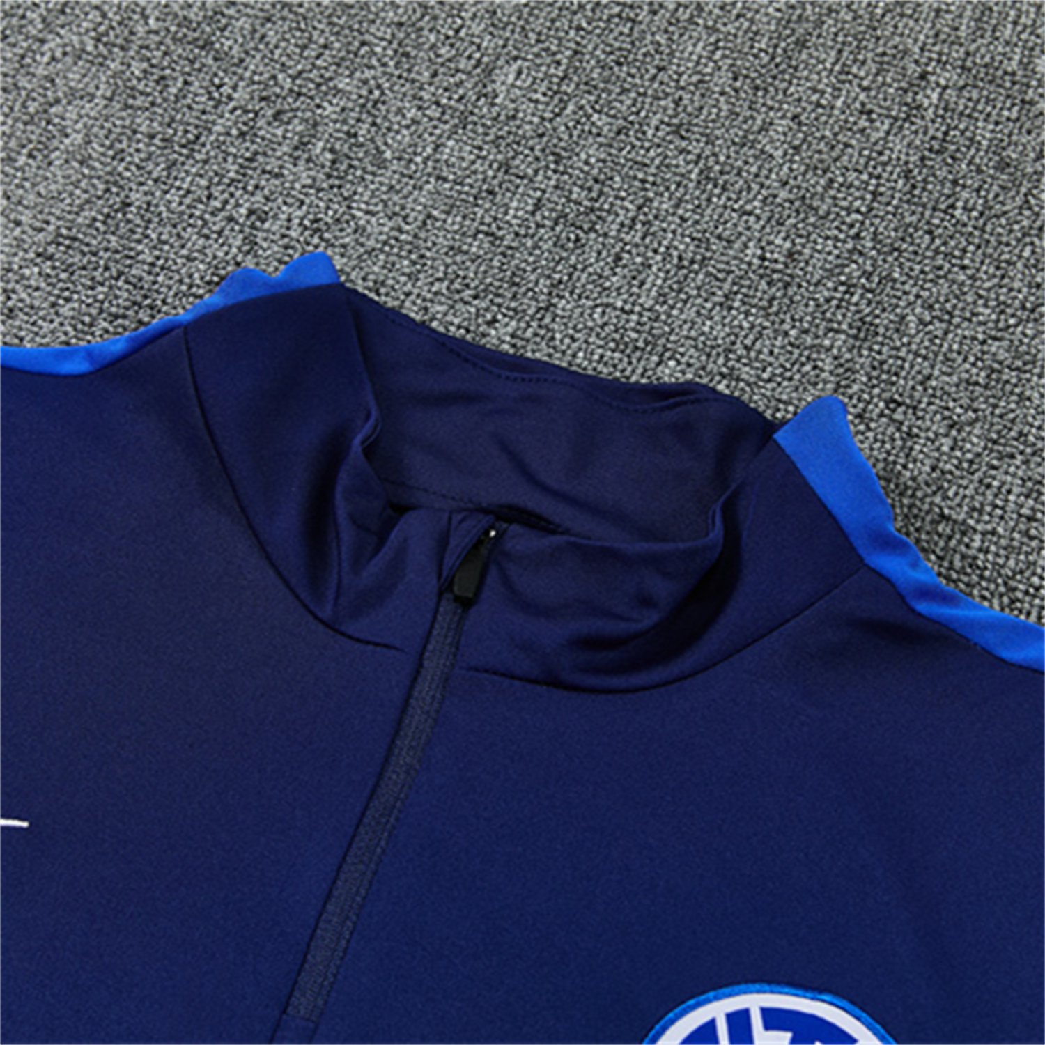 TKH-turbokithub-Inter Milan 26-27 Kids Long Sleeve Training Set - Royal Blue Top & Royal Blue Pants