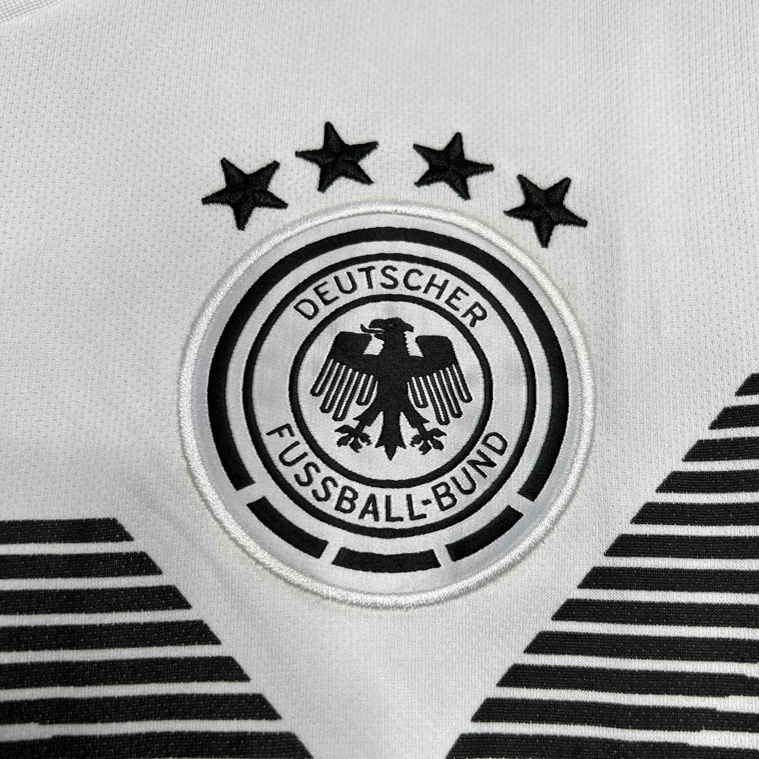TKH-turbokithub-Retro Germany 2018 Home Stadium Jersey - Fans Version