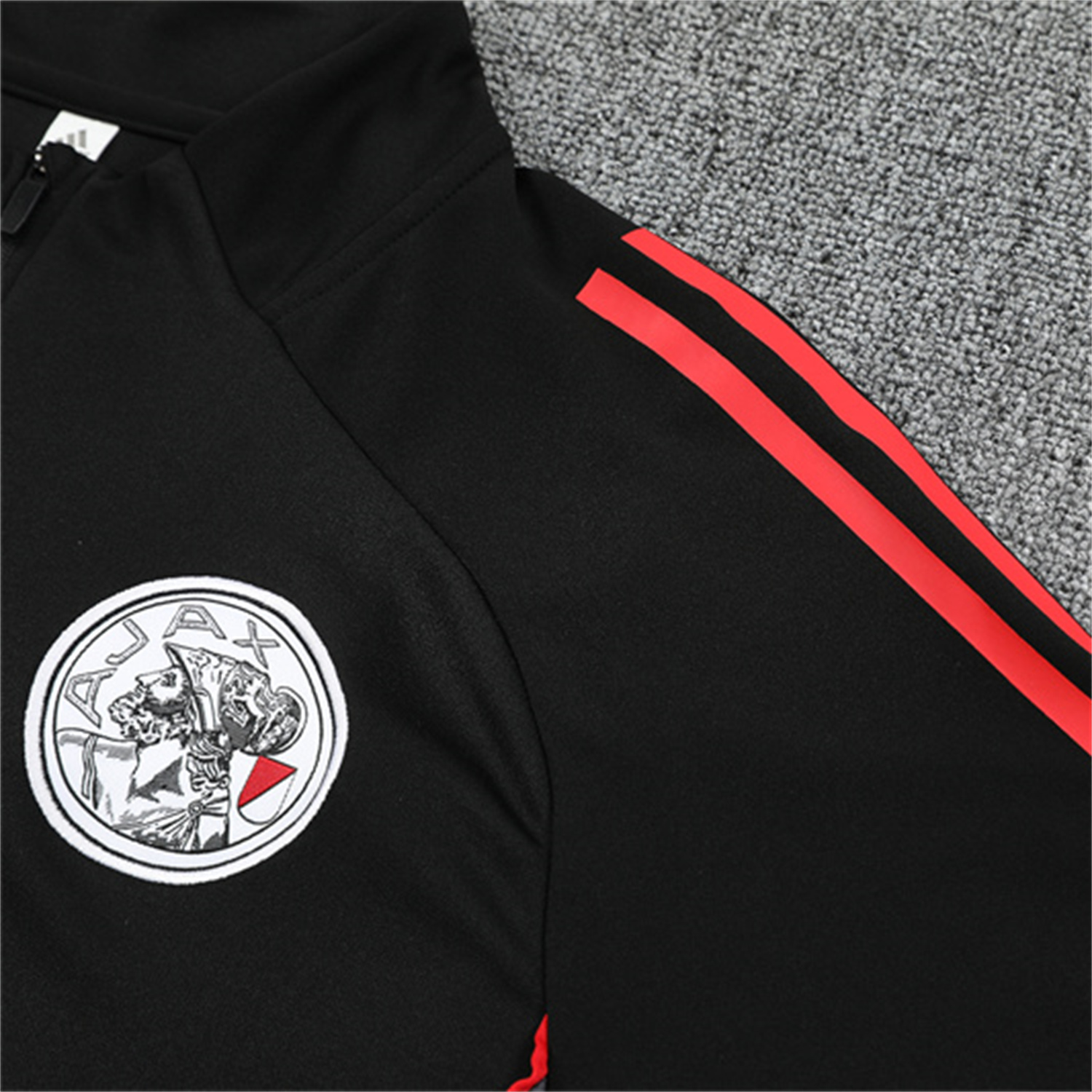 TKH-turbokithub-Ajax 25-26 Long Sleeve Training Set - Black Top and Black Pants