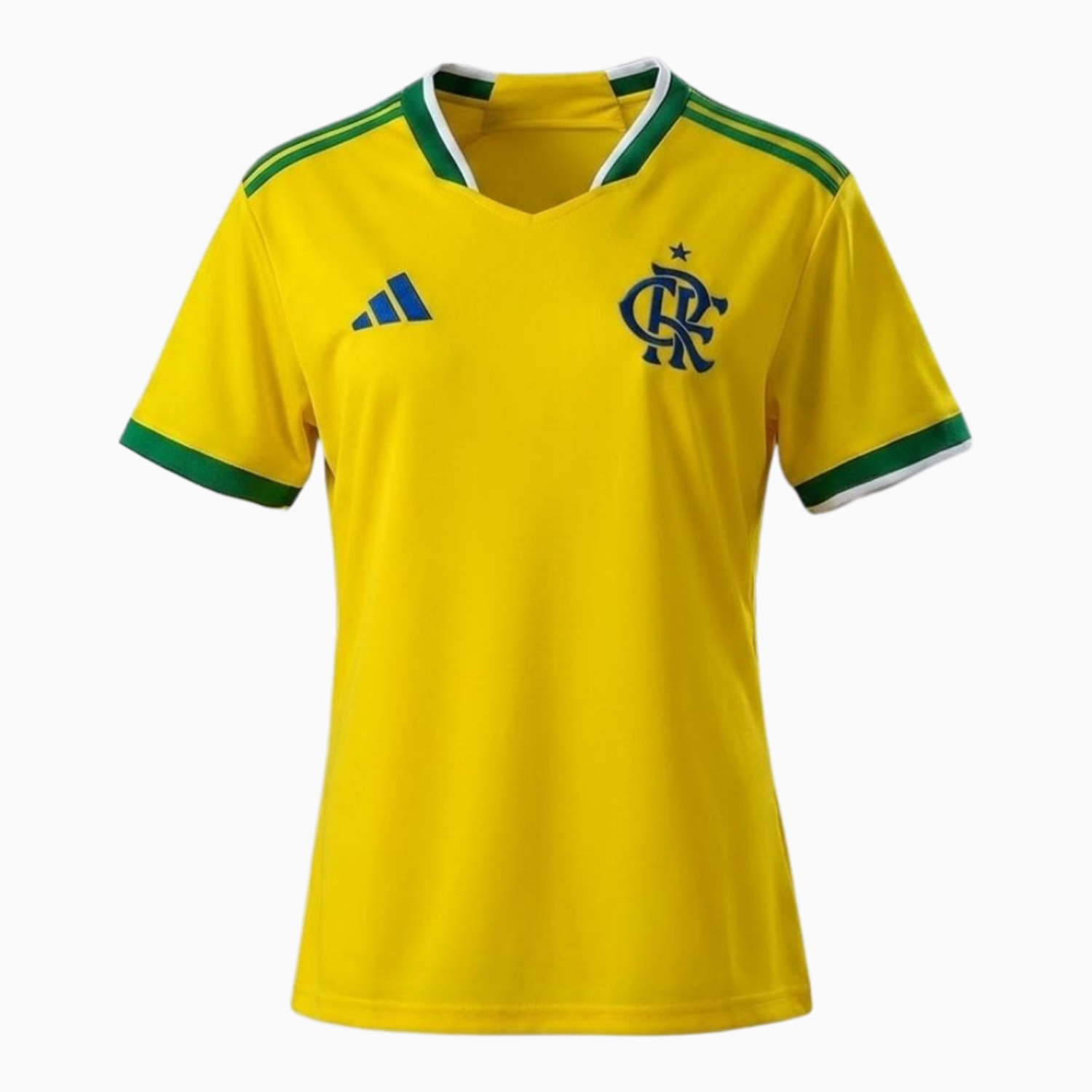 TKH-turbokithub-Women's Flamengo 26-27 Bright Solid Yellow Special Jersey - Fans Version