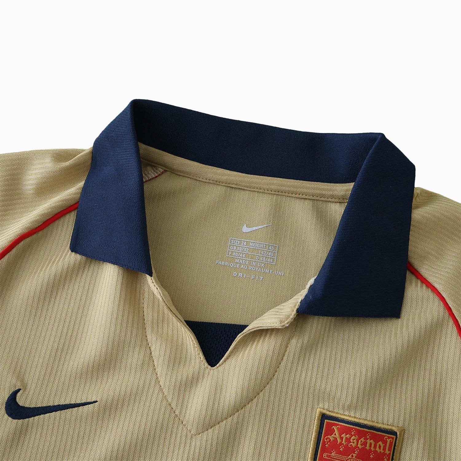 TKH-turbokithub-Retro Arsenal 2001-02 Away Kids Kit