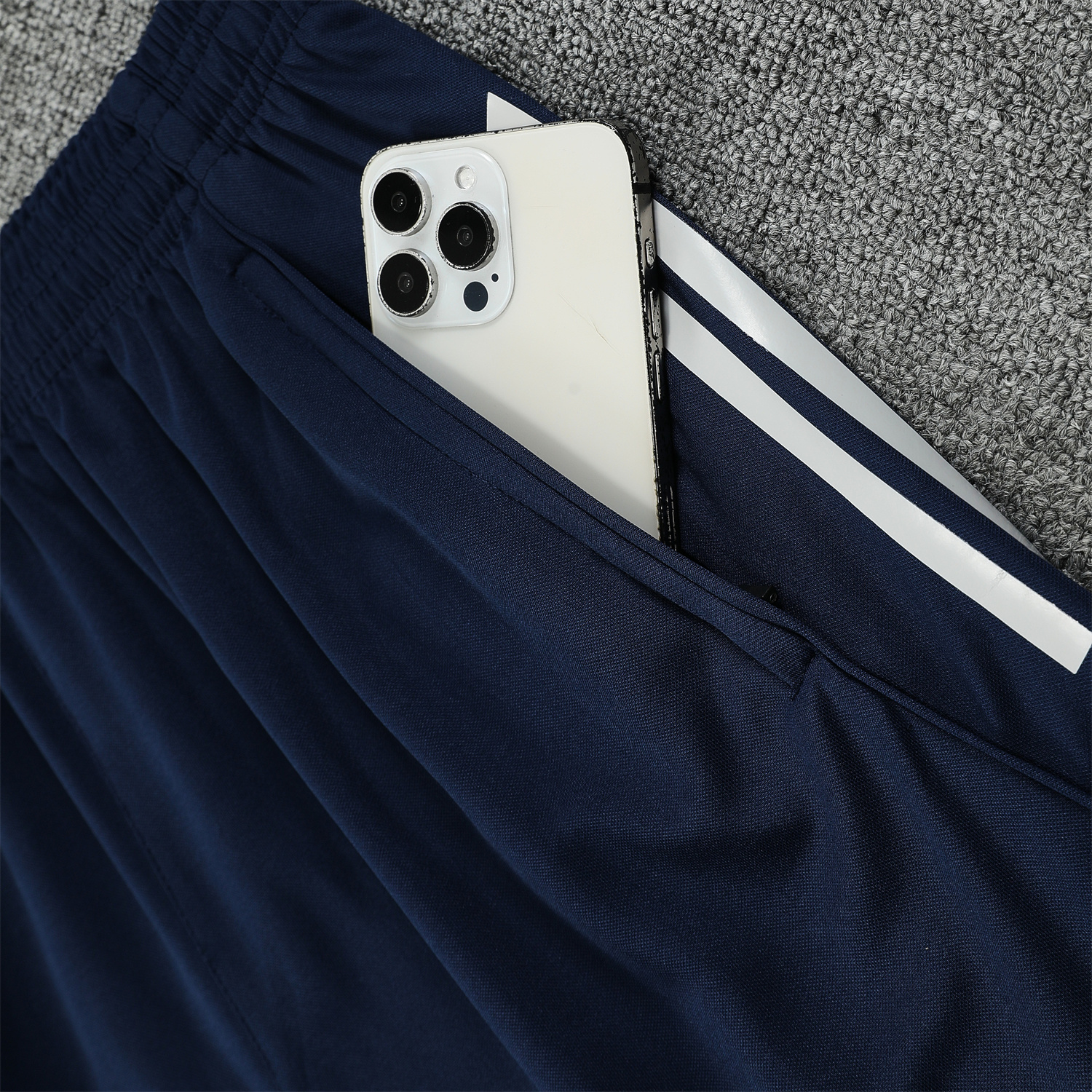 TKH-turbokithub-Arsenal 25-26 Short-Sleeve Training Set - Deep Blue Top & Shorts