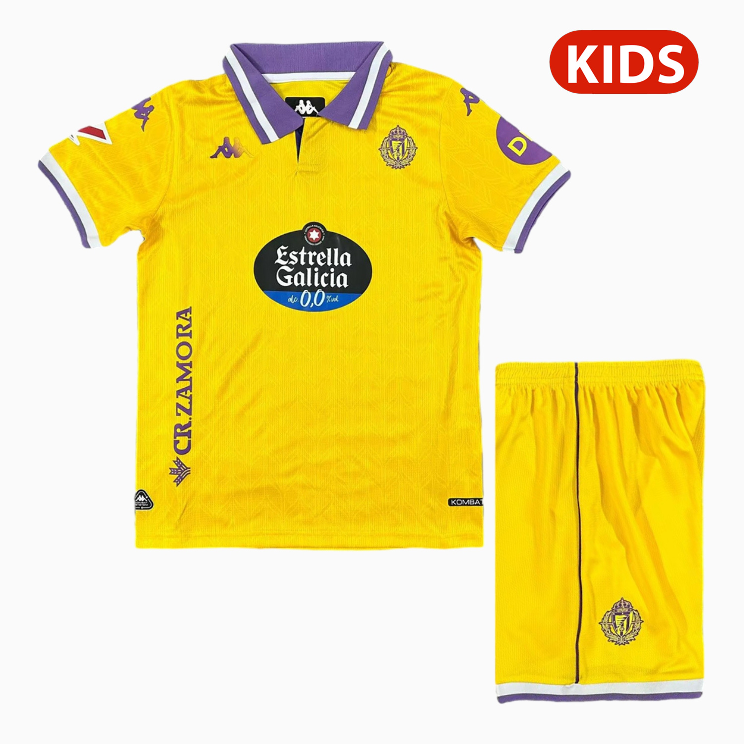 TKH-turbokithub-Real Valladolid 25-26 Third Kids Kit