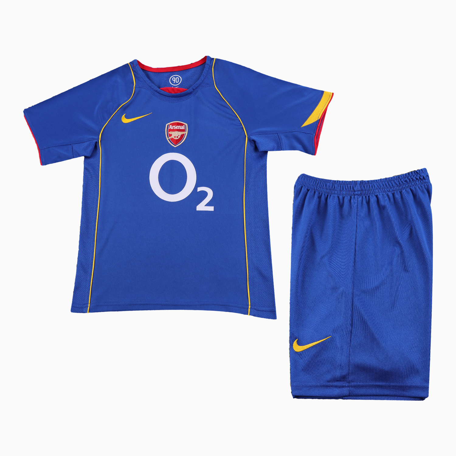 TKH-turbokithub-Retro Arsenal 2004-05 Away Kids Kit
