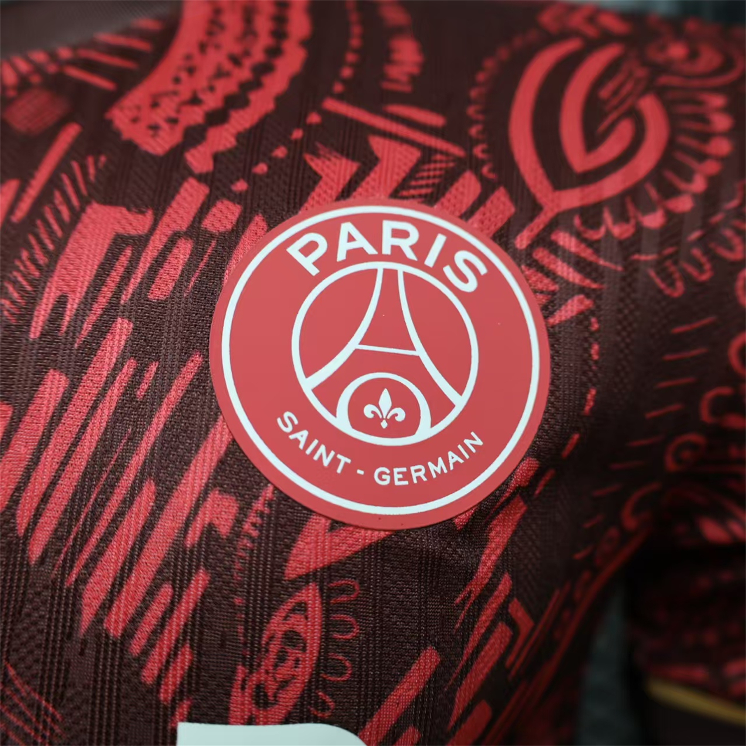 TKH-turbokithub-Paris Saint-Germain PSG 26-27 Night Red Special Jersey - Player Version