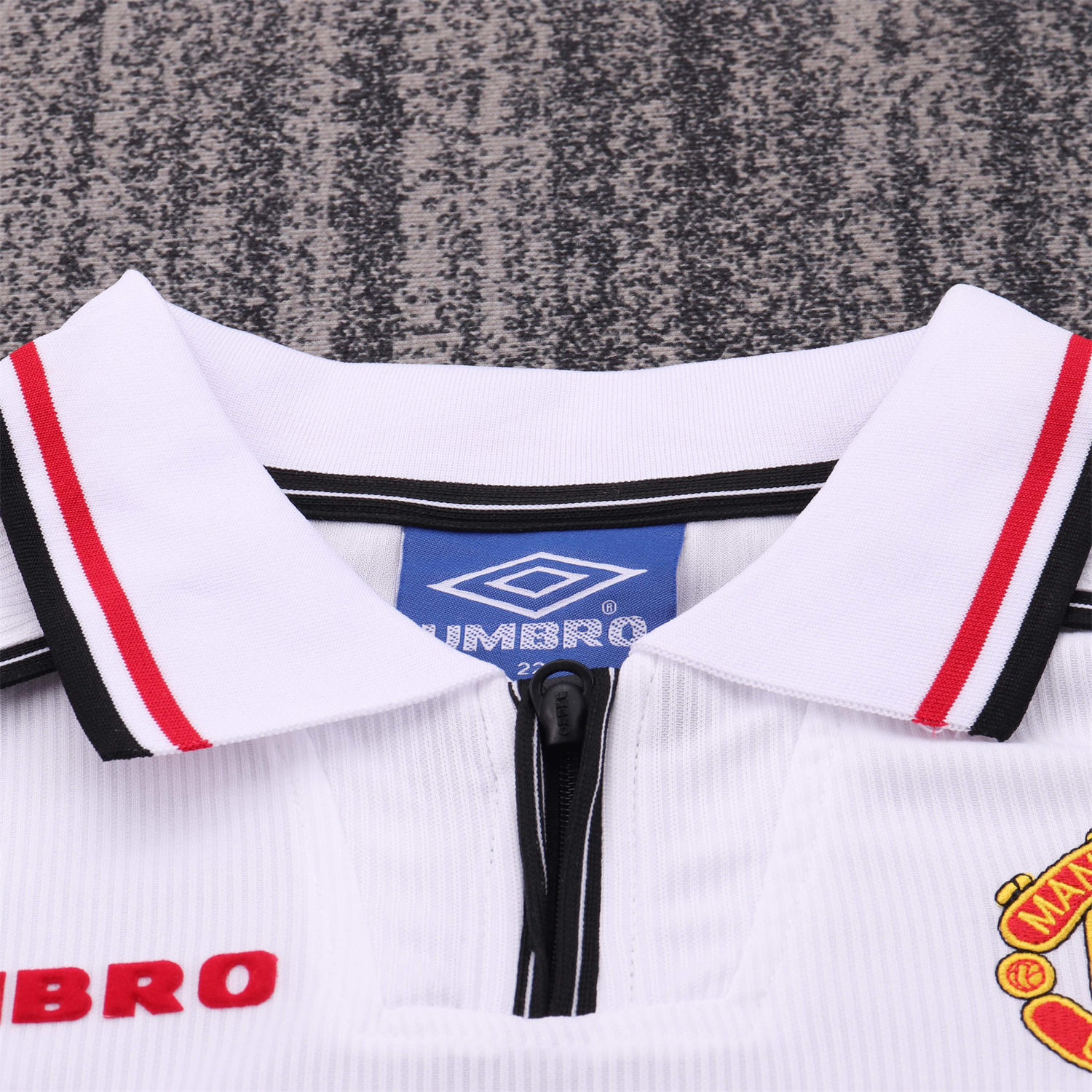 TKH-turbokithub-Retro Manchester United 1998-99 White Special Kids Kit