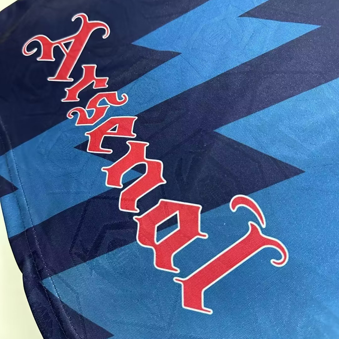 TKH-turbokithub-Retro Arsenal 95-96 Away Long Sleeve Jersey