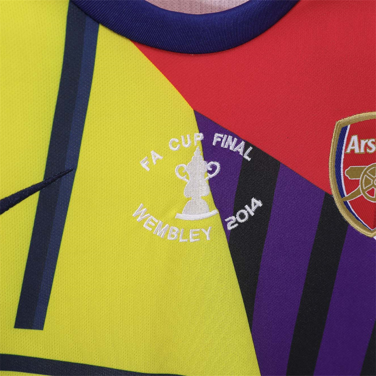 TKH-turbokithub-Retro Arsenal 2014 FA CUP Trophy Commemorative Jersey