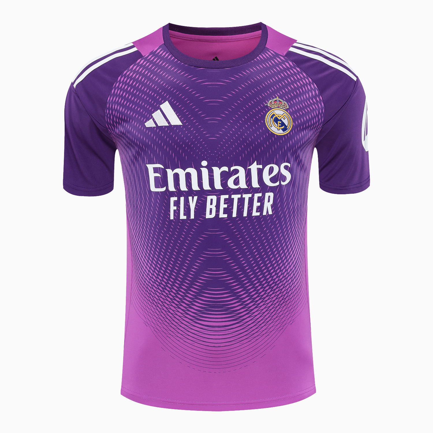 TKH-turbokithub-Real Madrid 25-26 Short-Sleeve Training Set - Purple Top & Purple Shorts