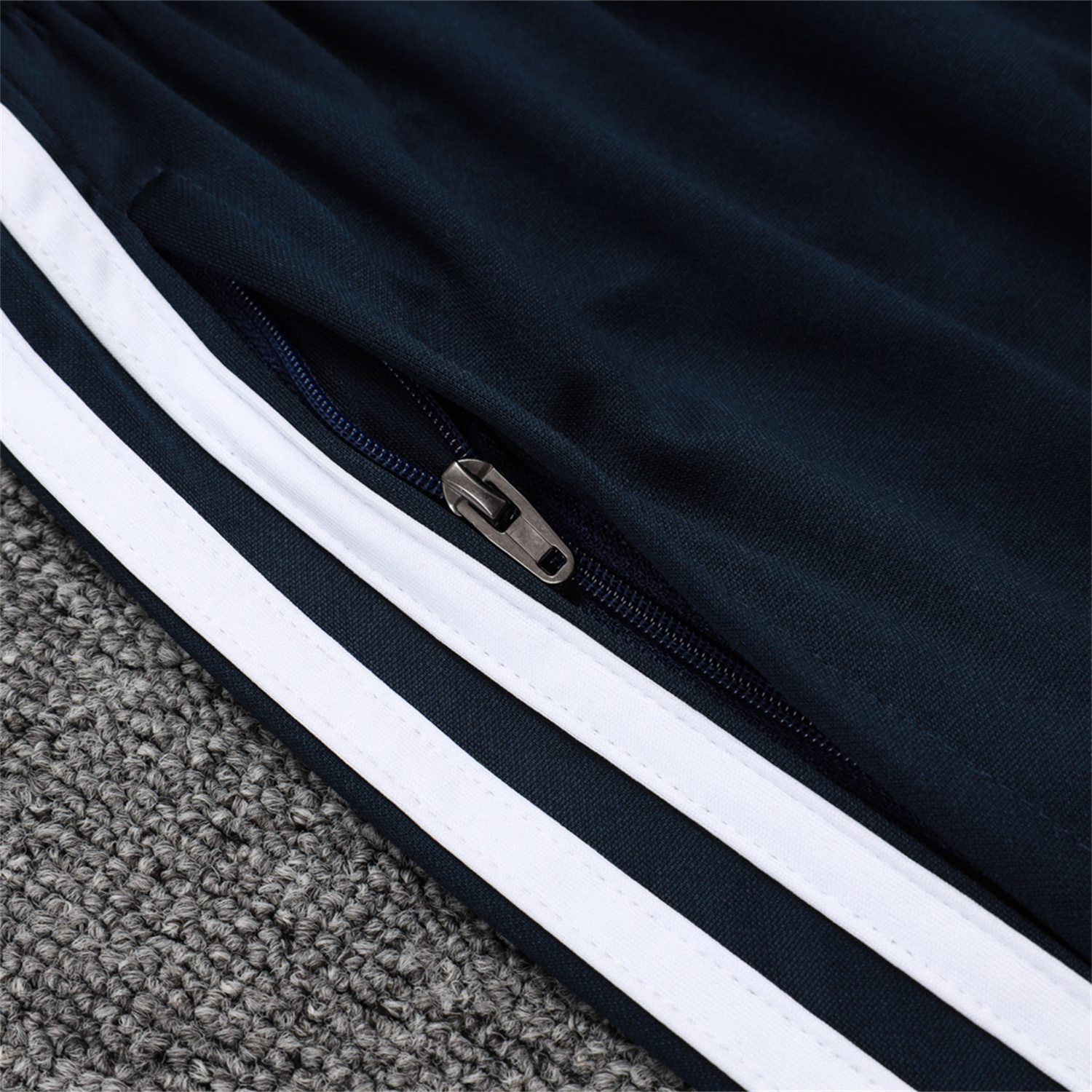 TKH-turbokithub-Real Madrid 25-26 Long Sleeve Training Set - Deep Blue Urban Purist Style