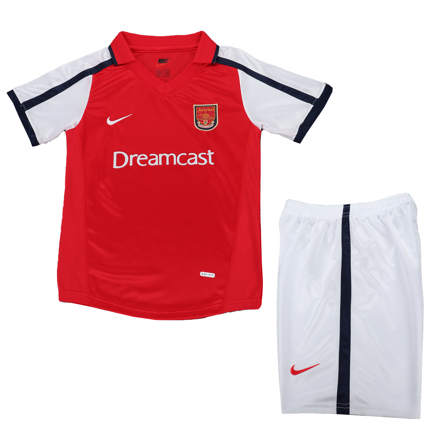 TKH-turbokithub-Retro Arsenal 2001-02 Home Kids Kit