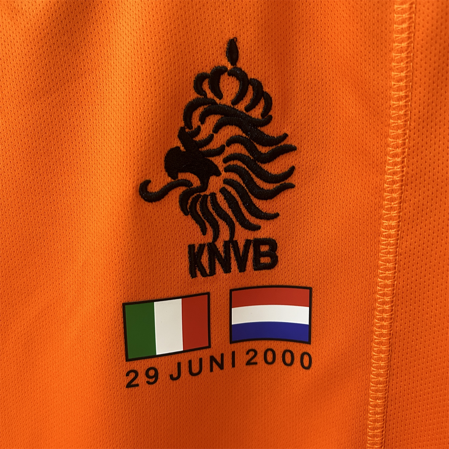 TKH-turbokithub-Retro Netherlands 2000 Home Stadium Jersey