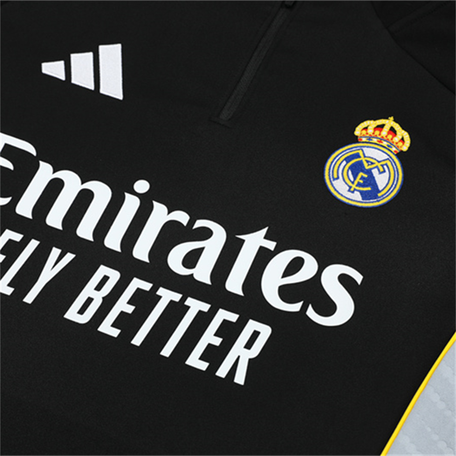 TKH-turbokithub-Real Madrid 25-26 Kid Long Sleeves Training Set - Black Top & Black Pants