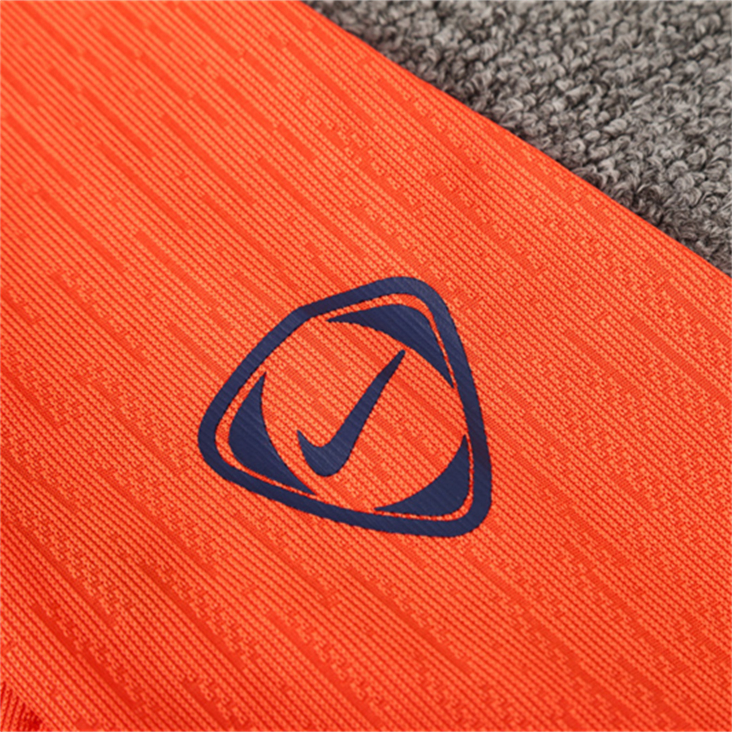 TKH-turbokithub-Barcelona 25-26 Long Sleeve Training Set - Orange Top Royal Blue Sponsor & Royal Blue Pants