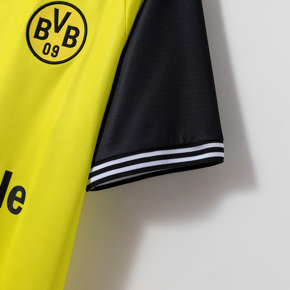 TKH-turbokithub-Retro Dortmund 1995-96 Home Jersey