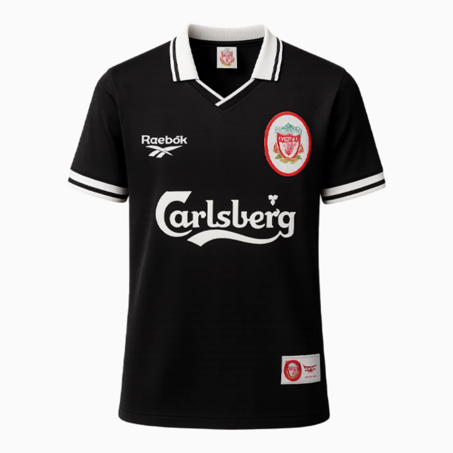 TKH-turbokithub-Retro Liver.pool 1996-97 Black Special Jersey