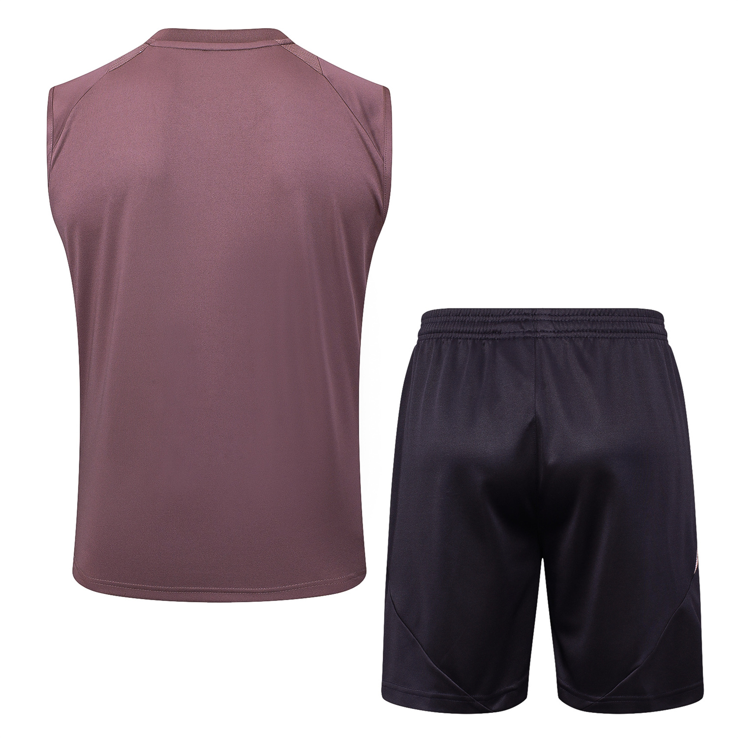TKH-turbokithub-Arsenal 25-26 Vest Training Set - Purple Vest and Deep Purple Shorts