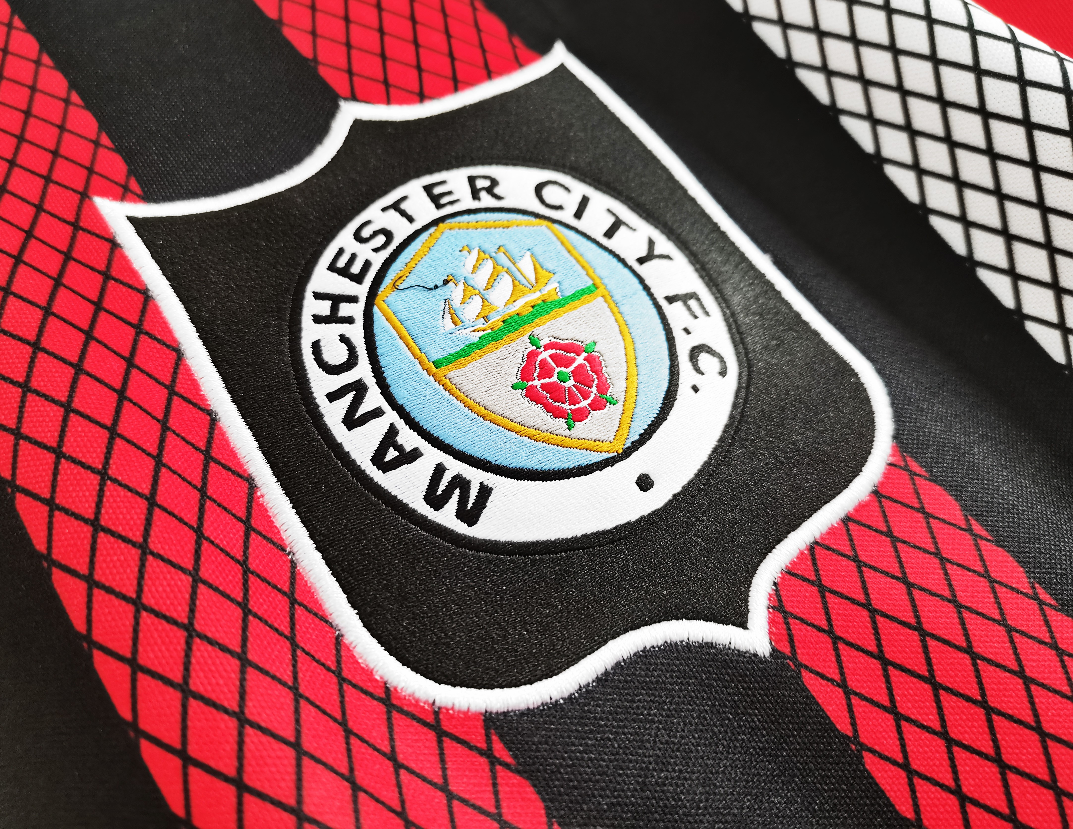 TKH-turbokithub-Retro Manchester City 1994-96 Away Stadium Jersey