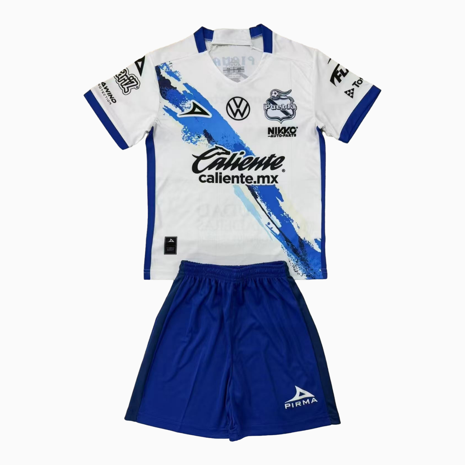 TKH-turbokithub-Club Puebla 25-26 Home Men's Adult Jersey Set - Fans Version