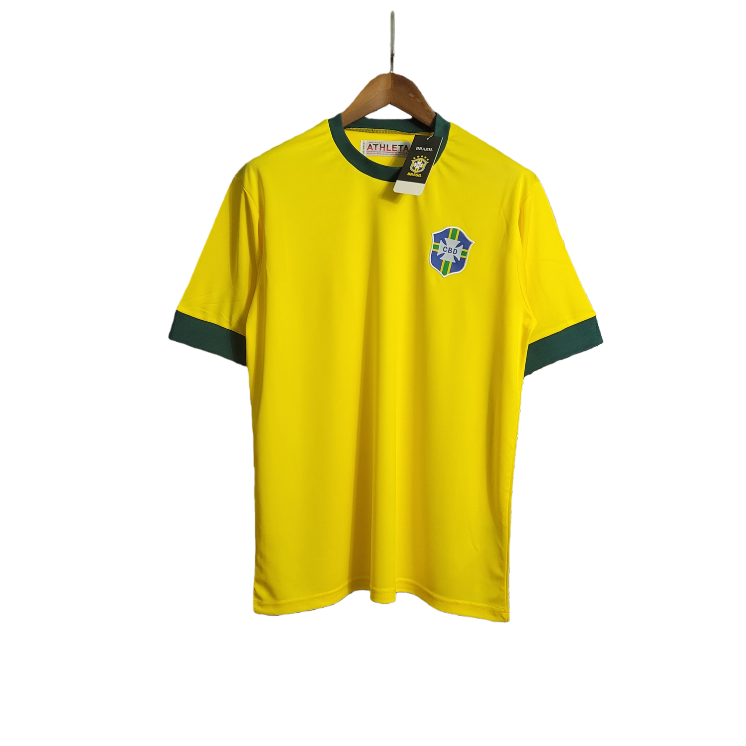 TKH-turbokithub-Retro Brazil 1970 Home Stadium Jersey