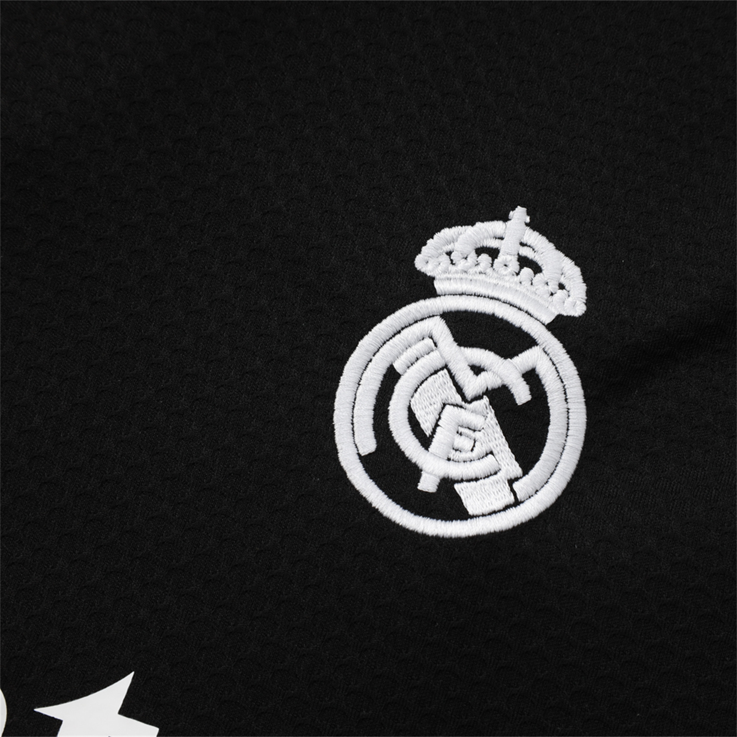 TKH-turbokithub-Real Madrid 25-26 Short-Sleeve Training Set - Black Top and Black Shorts
