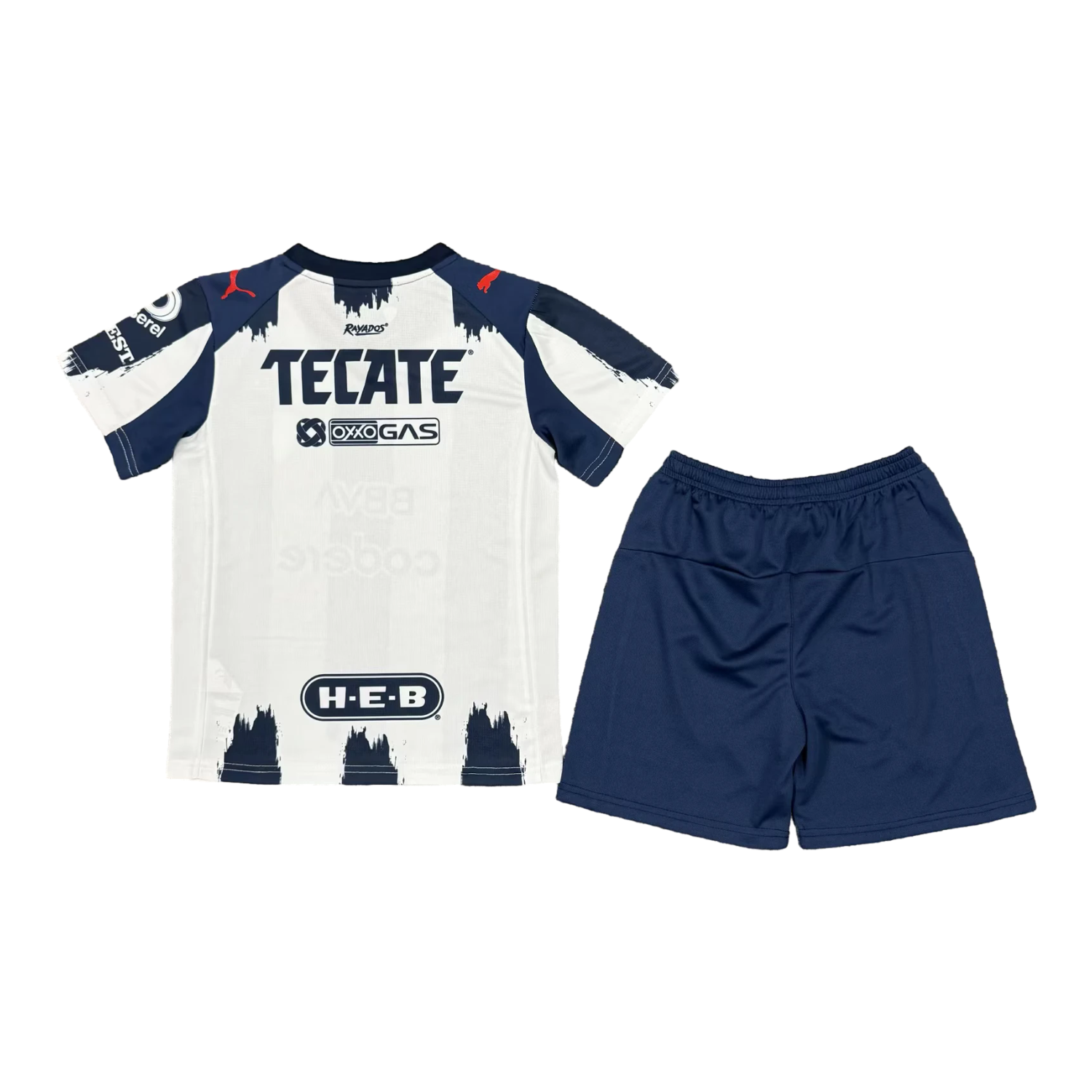 TKH-turbokithub-Rayados Monterrey 25-26 Home Kids Kit