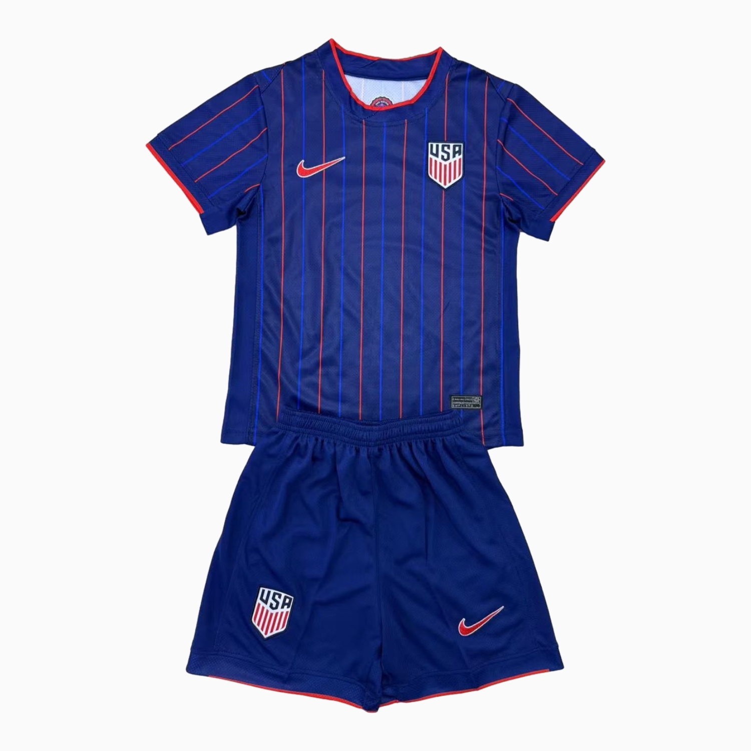 TKH-turbokithub-United States USA 25-26 Away Deep Blue Men's Adult Jersey Set - Fans Version