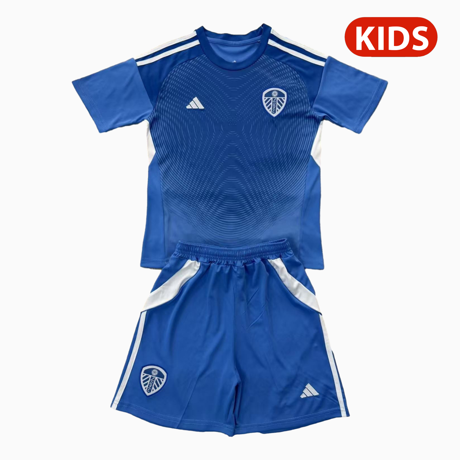 TKH-turbokithub-Leeds United 25-26 Blue Goalkeeper Kids Kit