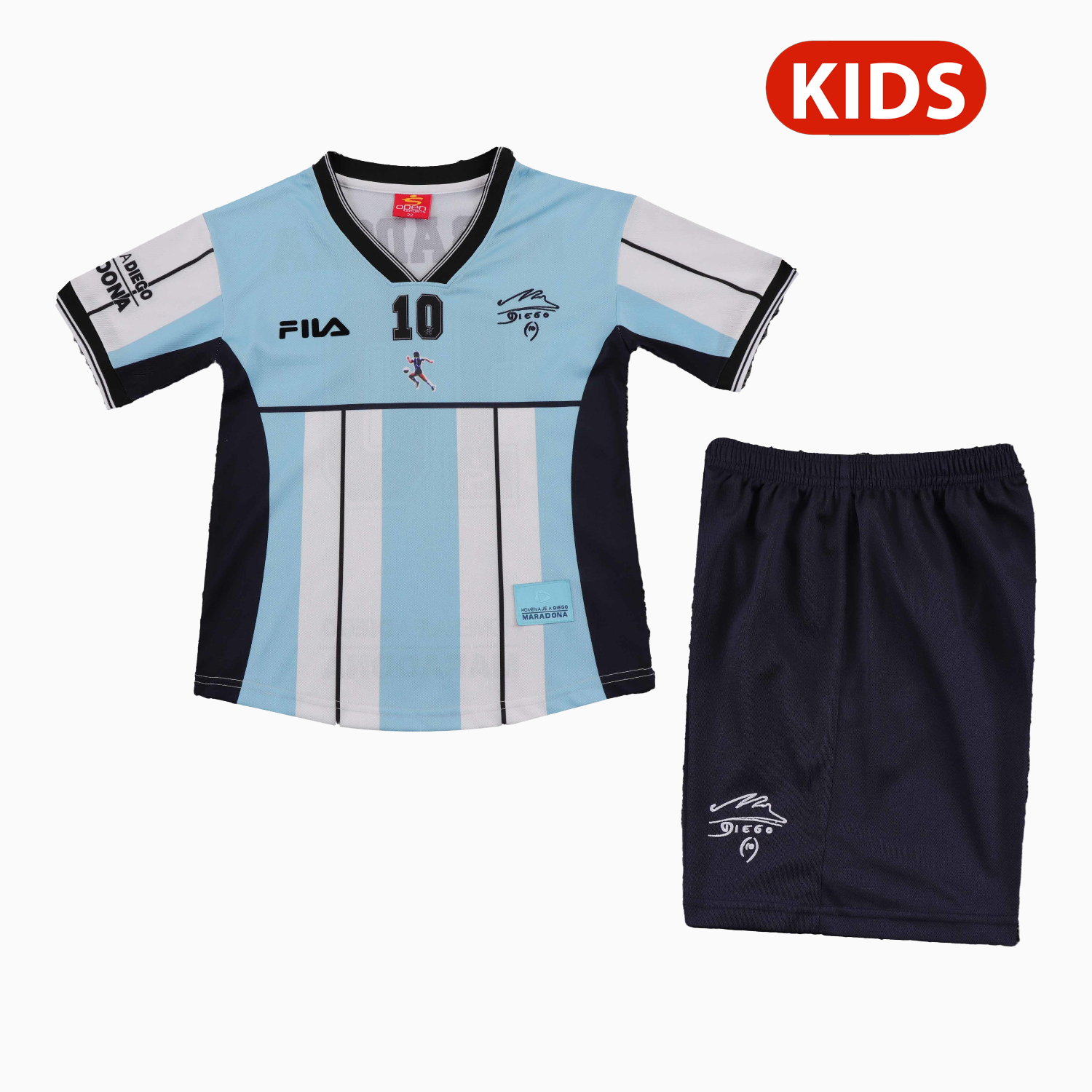 TKH-turbokithub-Retro Argentina 2001 Maradona Special Kids Kit