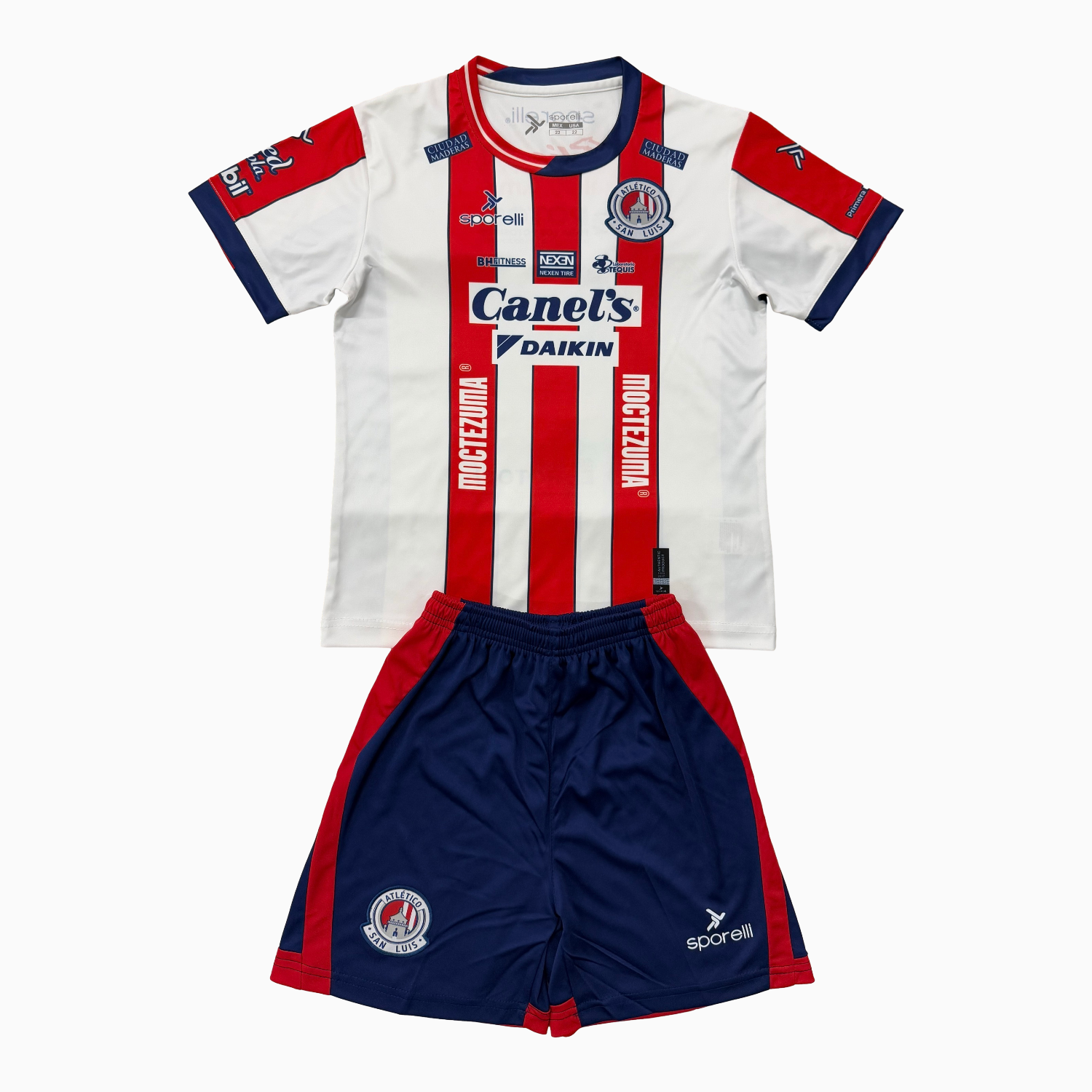 TKH-turbokithub-Atlético San Luis 25-26 Home Men's Adult Jersey Set - Fans Version