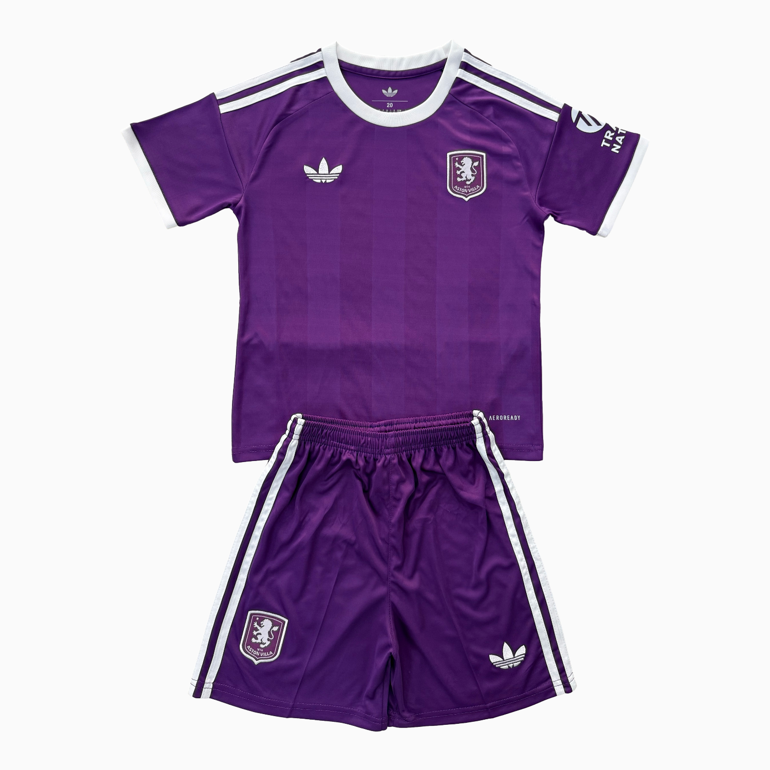 TKH-turbokithub-Aston Villa 25-26 Purple Goalkeeper Kids Kit
