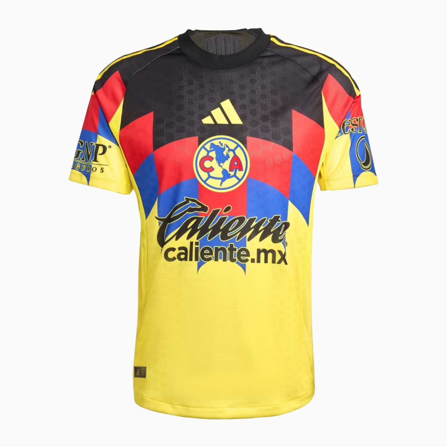 TKH-turbokithub-【El Día de Muertos Font】Club América 25-26 Home Yellow Jersey - Player Version