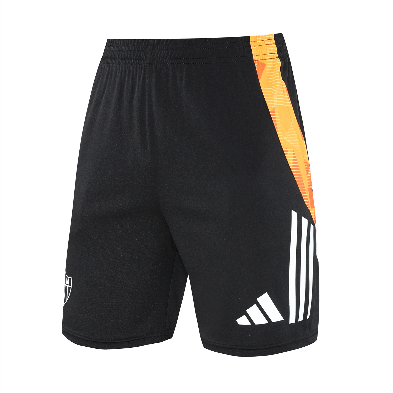 TKH-turbokithub-Atletico Mineiro 25-26 Short-Sleeve Kids Training Set - Black Top With Black Shorts