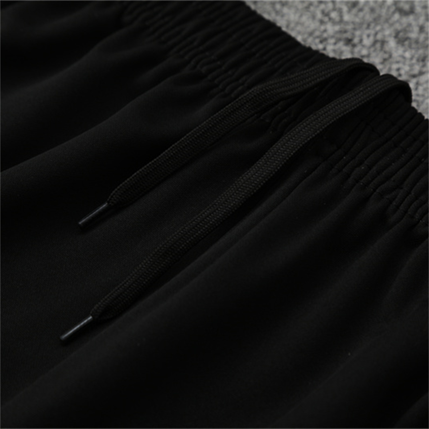 TKH-turbokithub-INT M.A.M 25-26 Kid Long Sleeves Training Set - Black Top & Black Pants