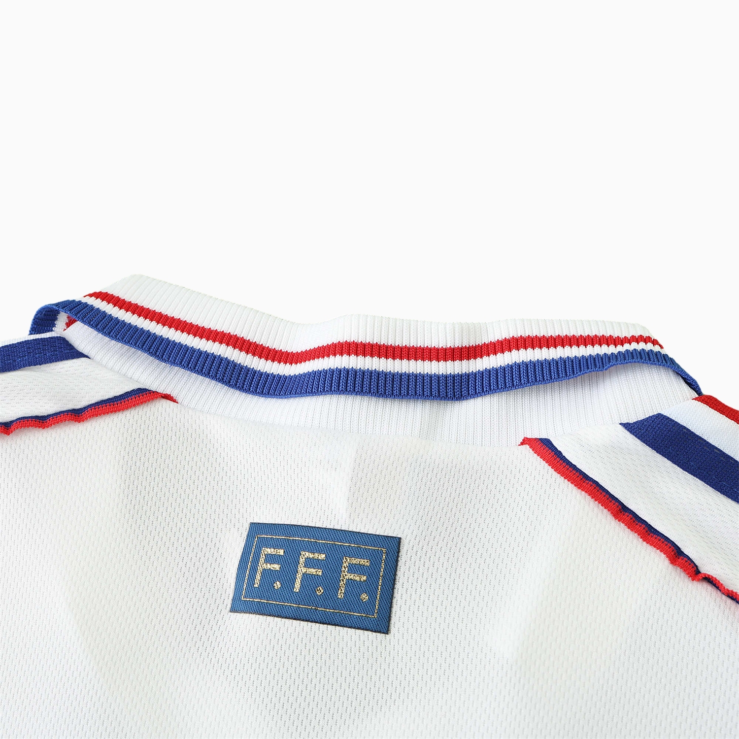 TKH-turbokithub-Retro France 1998 Away Long Sleeves Jersey (with 1998 World Cup mark on right chest)