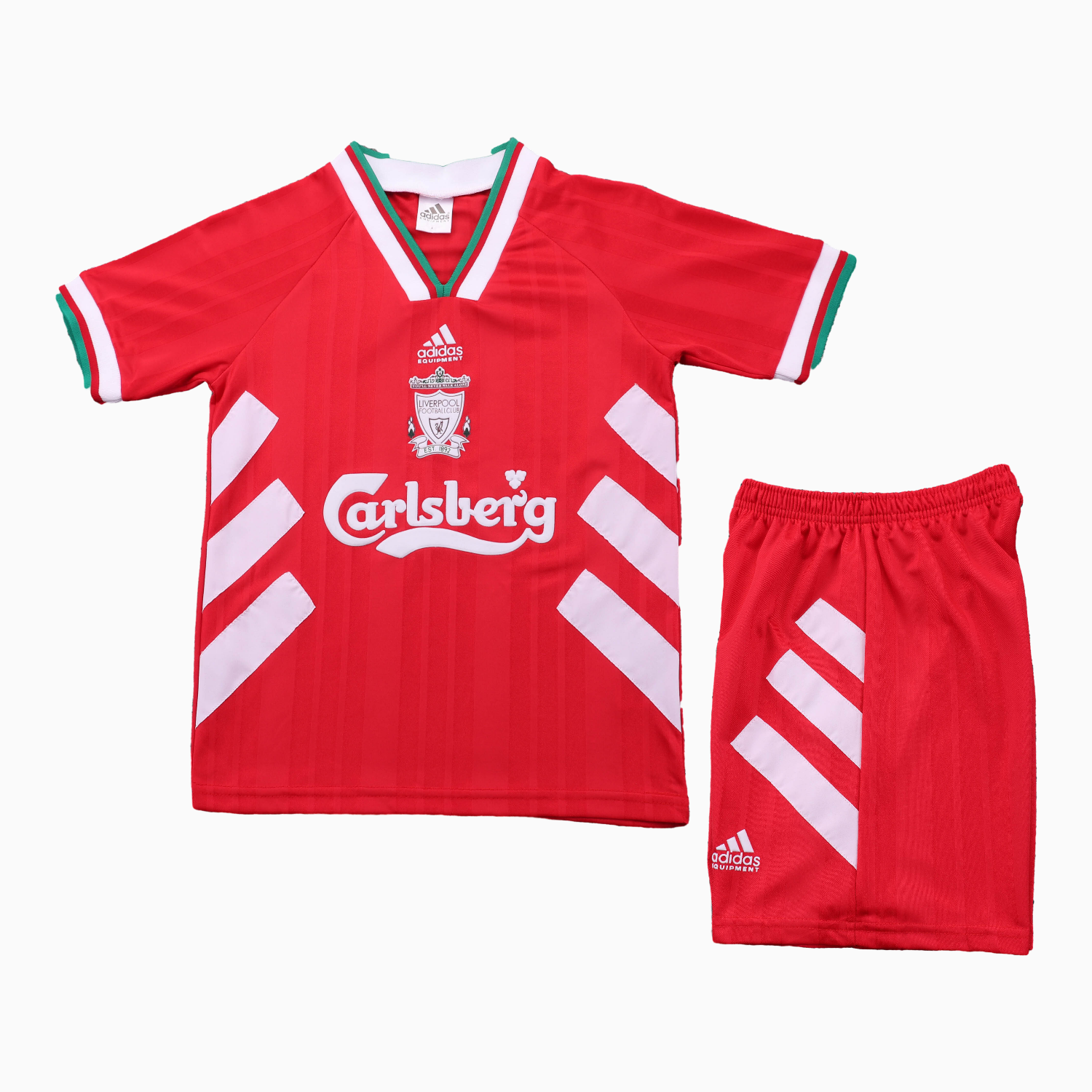 TKH-turbokithub-Retro Liver.pool 1993-95 Home Kids Kit