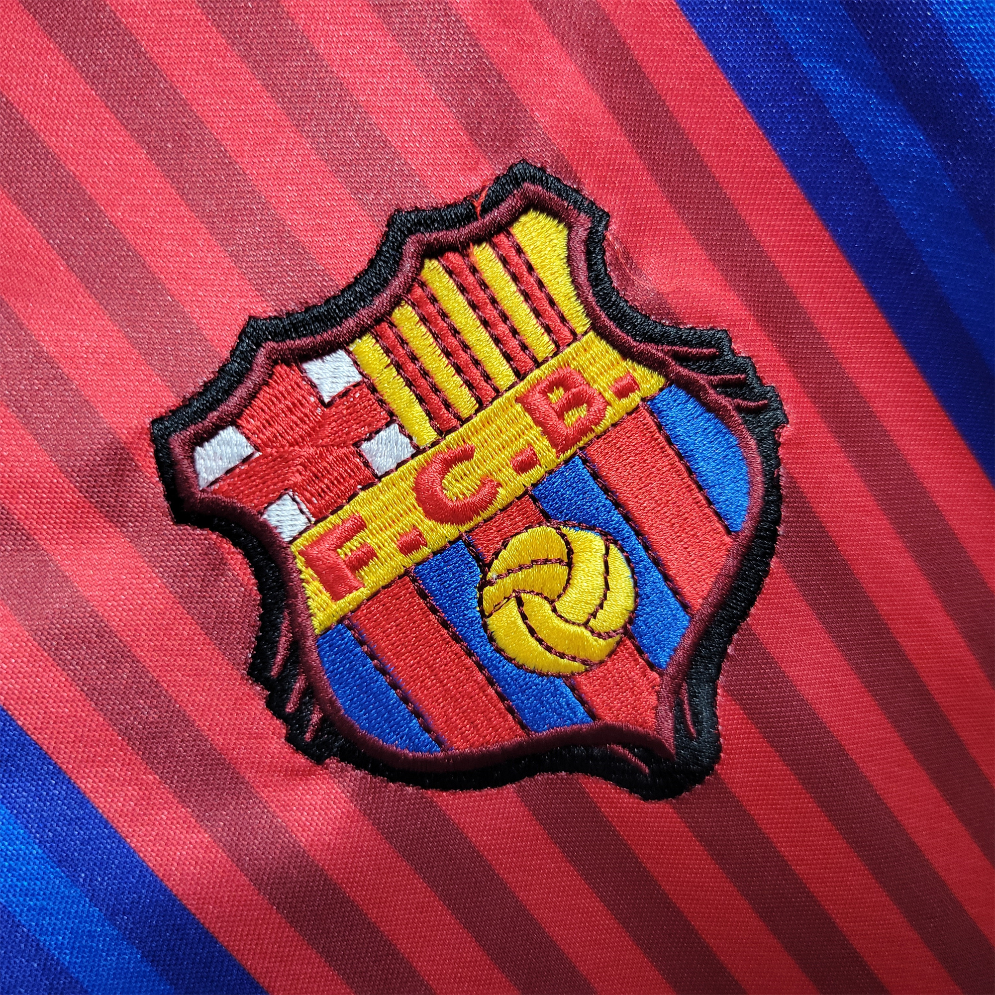 TKH-turbokithub-Retro Barcelona 90-92 Home Stadium Jersey