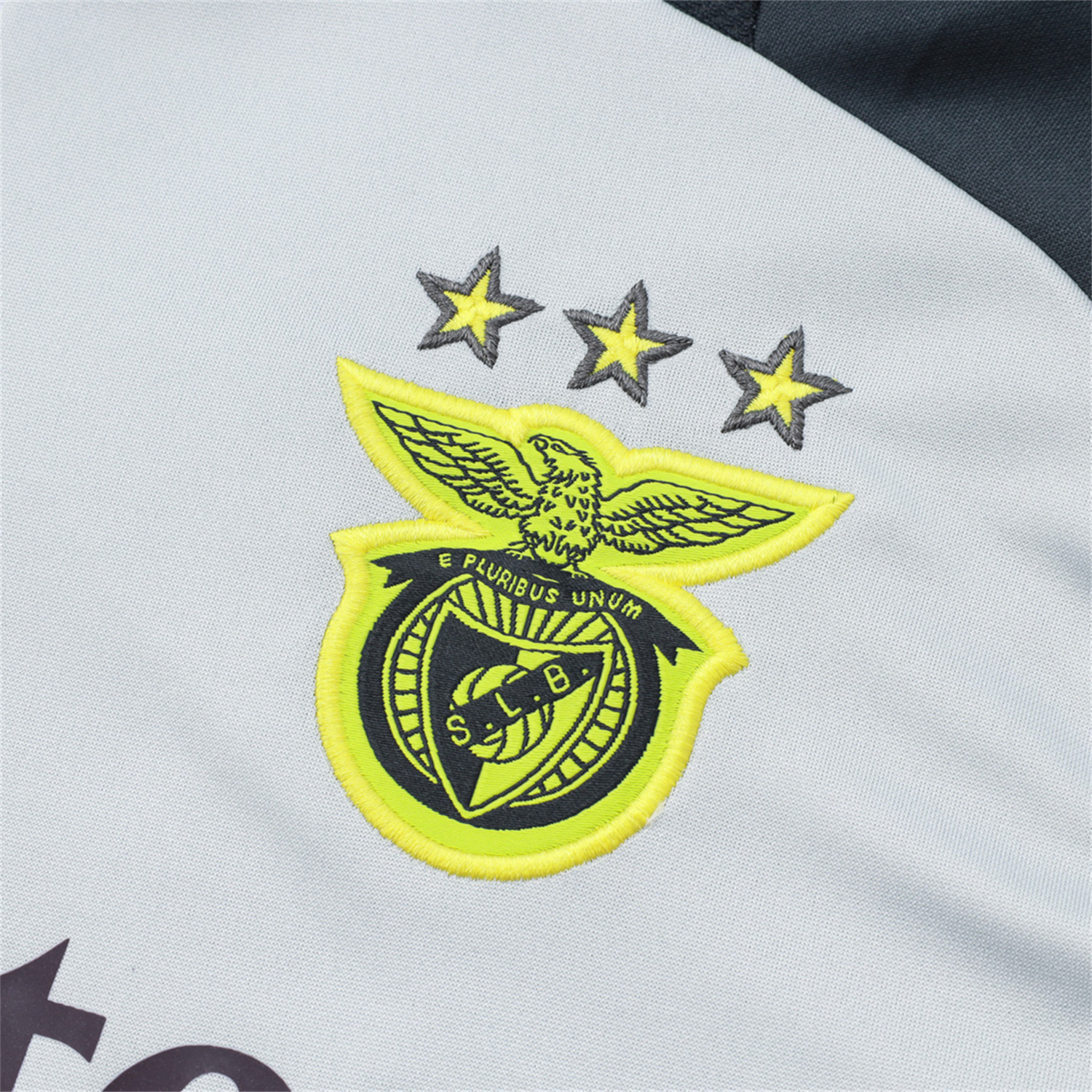 TKH-turbokithub-Benfica 25-26 Long Sleeve Training Set - Grey Top and Deep Grey Pants